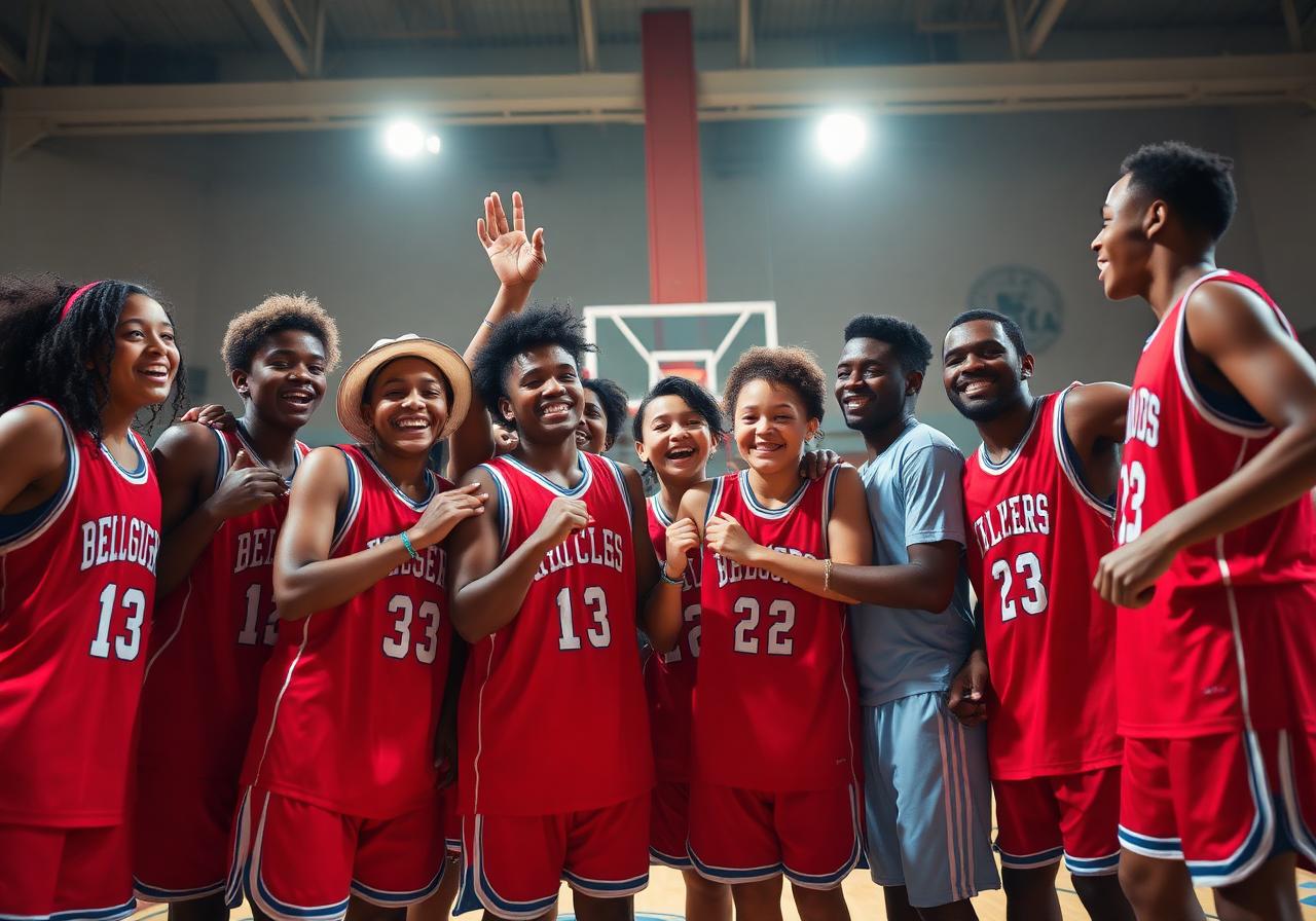 Rebels team celebration